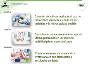 mision vision valores onclogia radioterapica