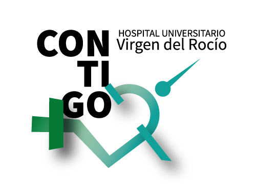 Logotipo contigo, hospital universitario virgen del rocío