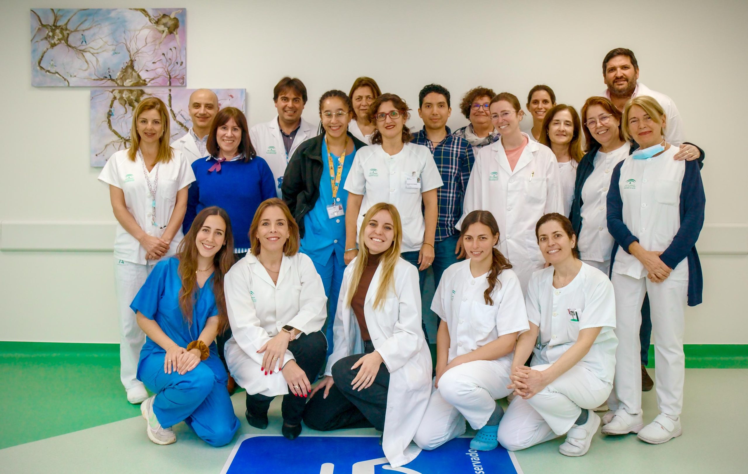 Equipo de Neurofisiología del Hospital Universitario Virgen del Rocío, de Sevilla.