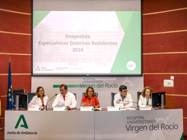 Especialistas Internos Residentes 2024 - Hospital Universitario Virgen del Rocío, Sevilla - Despedida
